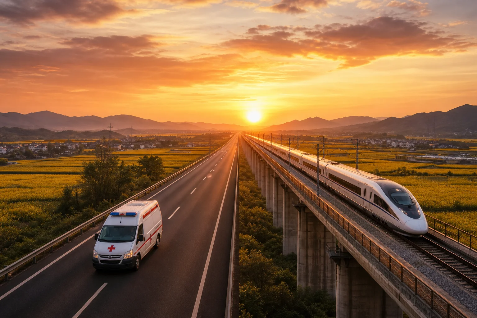 长途转运怎么选？救护车、高铁、飞机、自驾四种方式对比