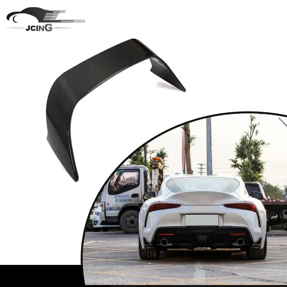 

Real Carbon Fiber Rear Trunk Wing Spoiler for Toyota Supra A90 2019-2020