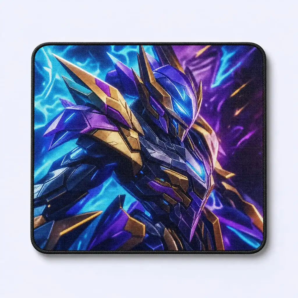 Compact Square Gaming Mouse Pad Format