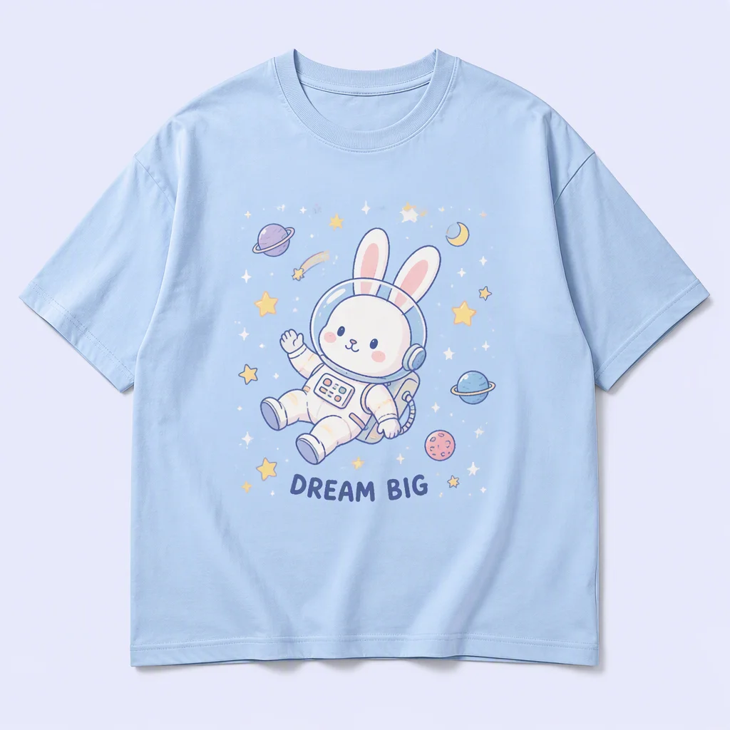 Butter Yellow Camping Bear T-Shirt