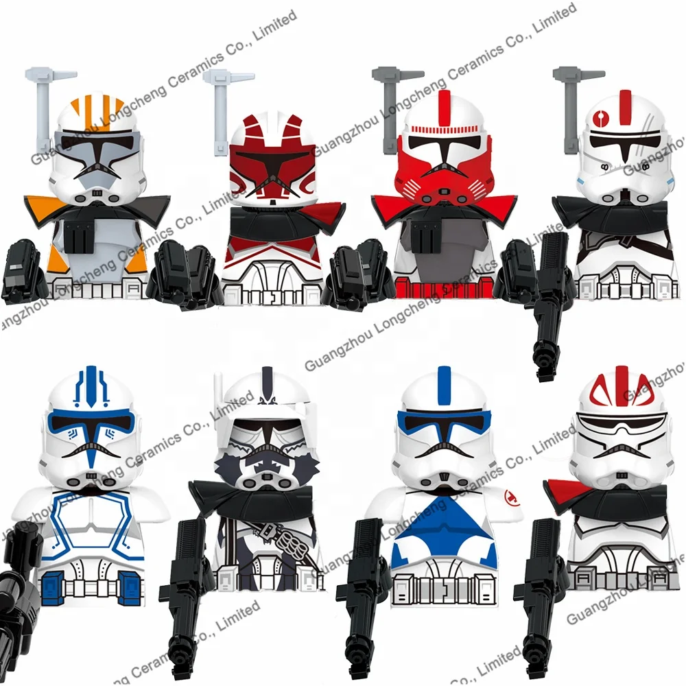 

G0118 SW Captain Keeli Coruscant 212th Arc Trooper Hardcase Kix Building Blocks Action Figures For Children's Education Toys