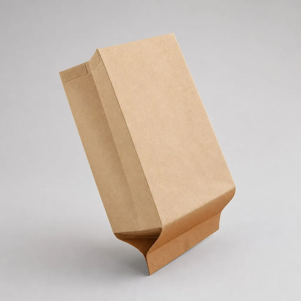Microwave Popcorn Paper Bag view 1
