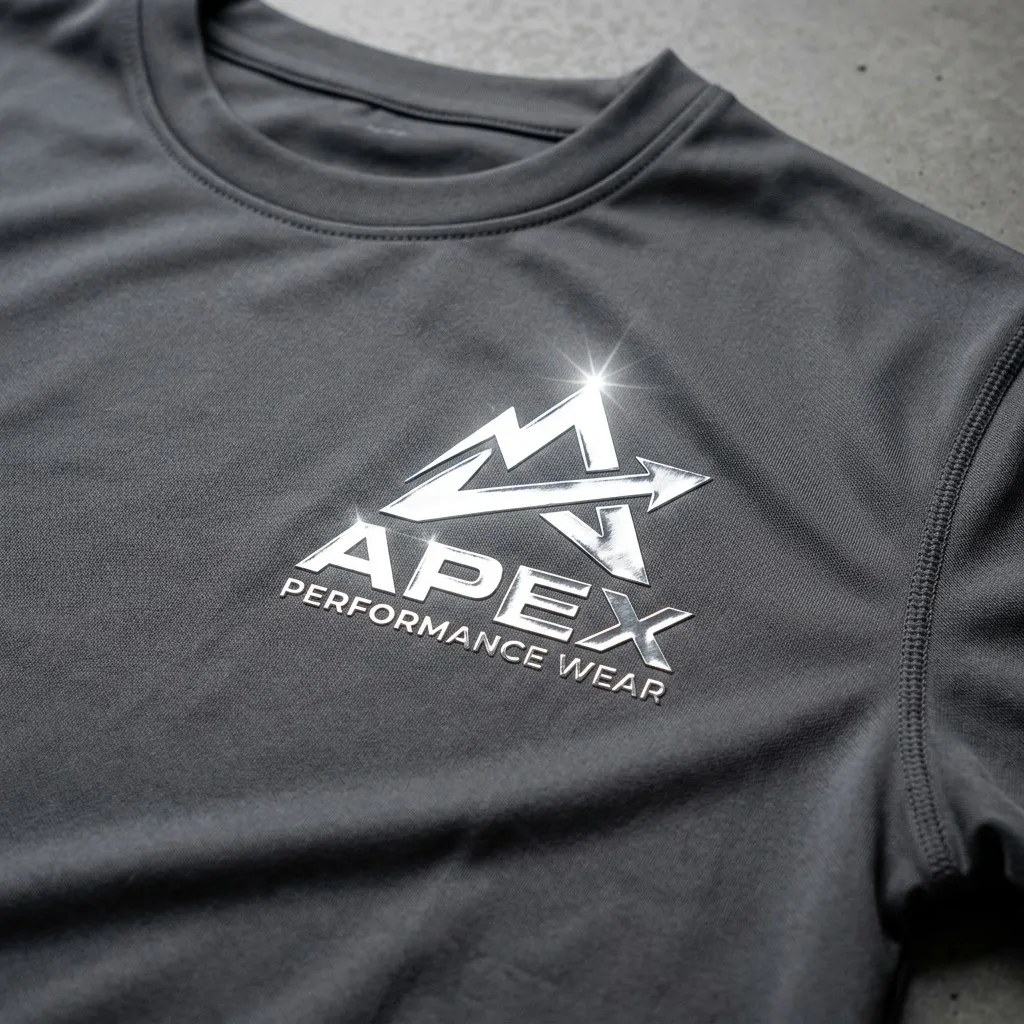 Reflective Silver Apparel Effect