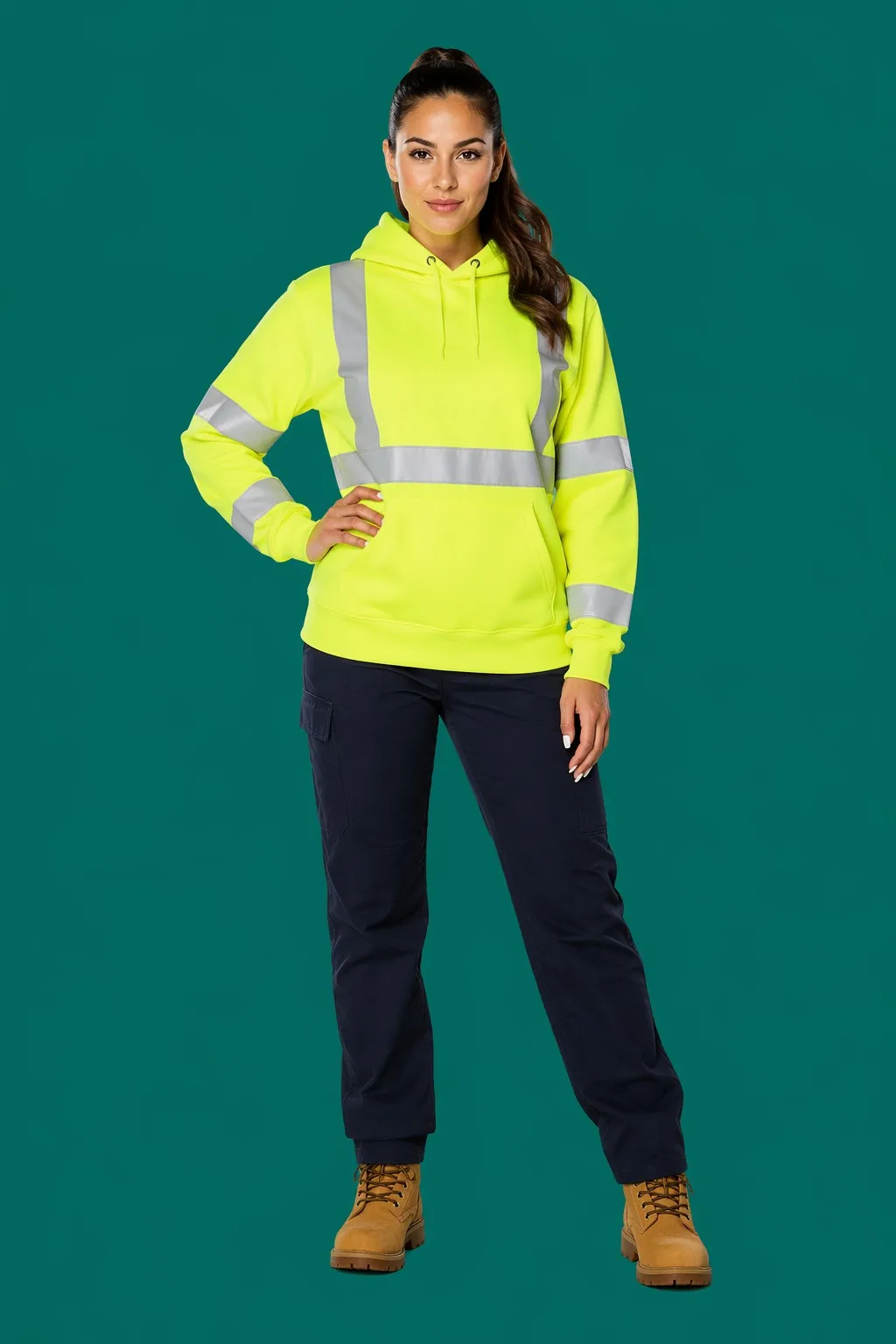 Hi Vis Safety Hoodie
