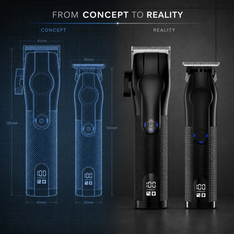 Sandu Electronic OEM/ODM Hair Clipper Manufacturing Blueprint to Reality