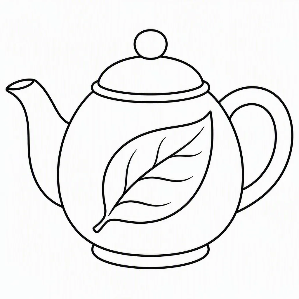 Bold & Easy coloring illustration
