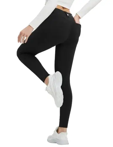 High-Waisted脚踝长度Breathable Yoga Pants