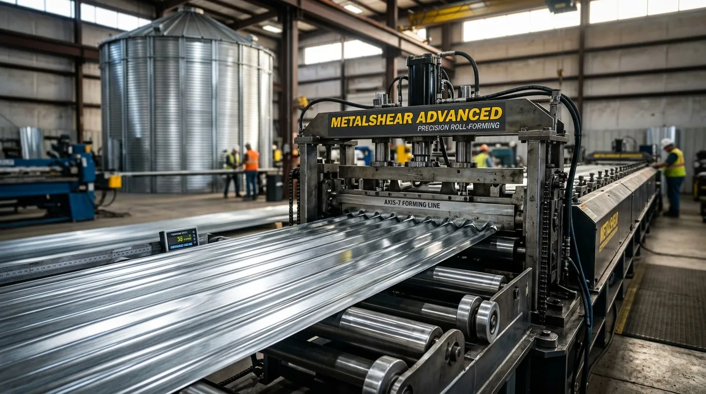 Precision Manufactured Steel Silo Panels for High-Efficiency Storage