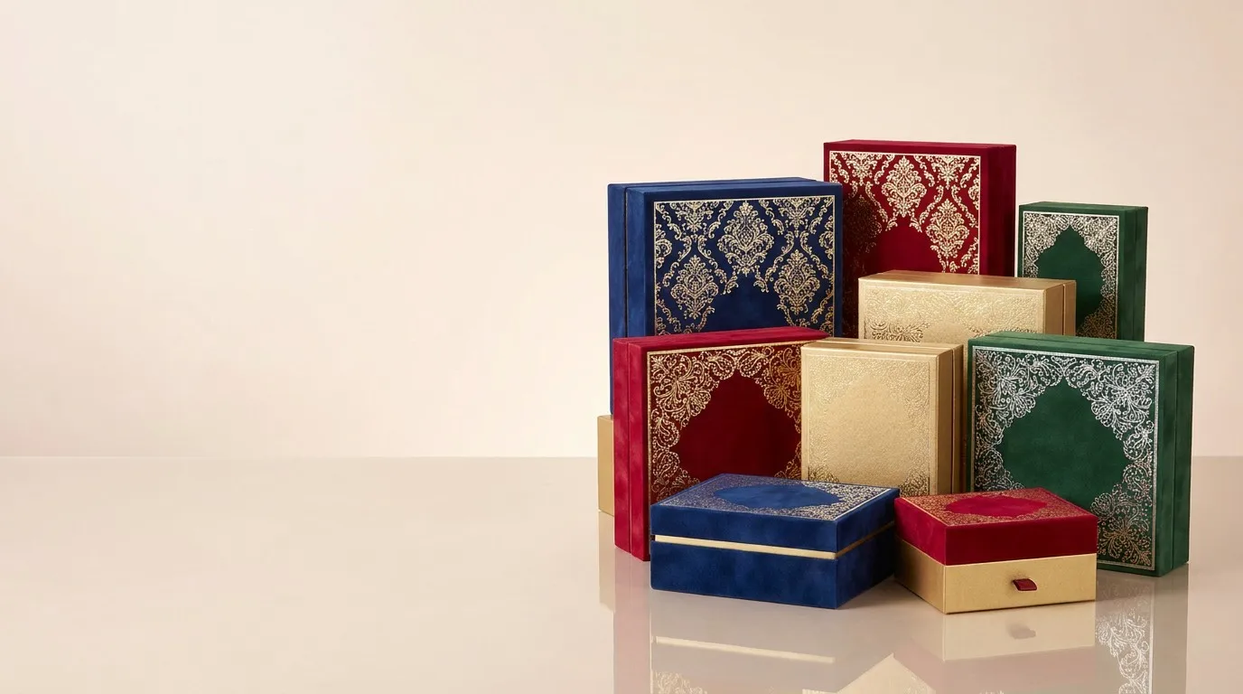 Multi-colored Luxury Rigid Boxes