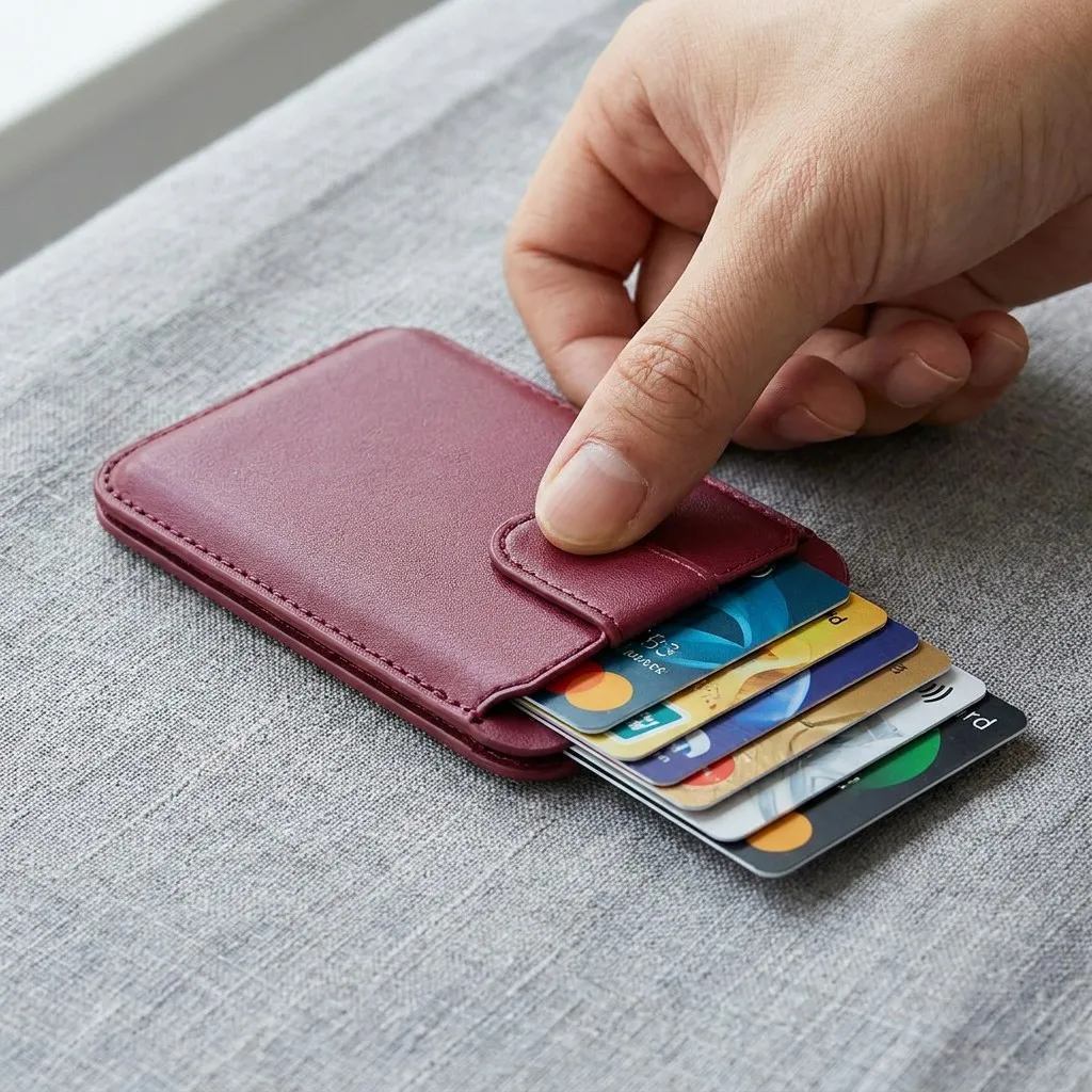 One Thumb. All Your Cards.