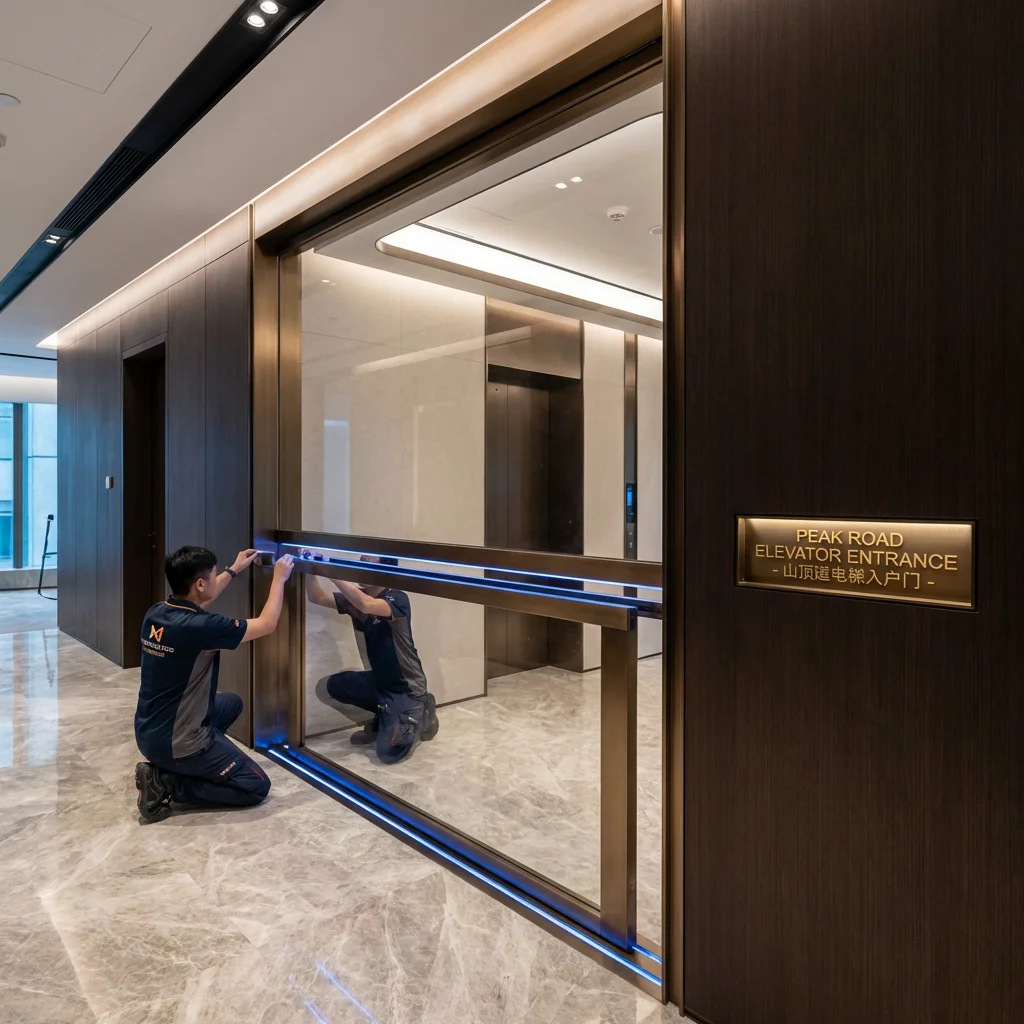 北京园林门项目实拍