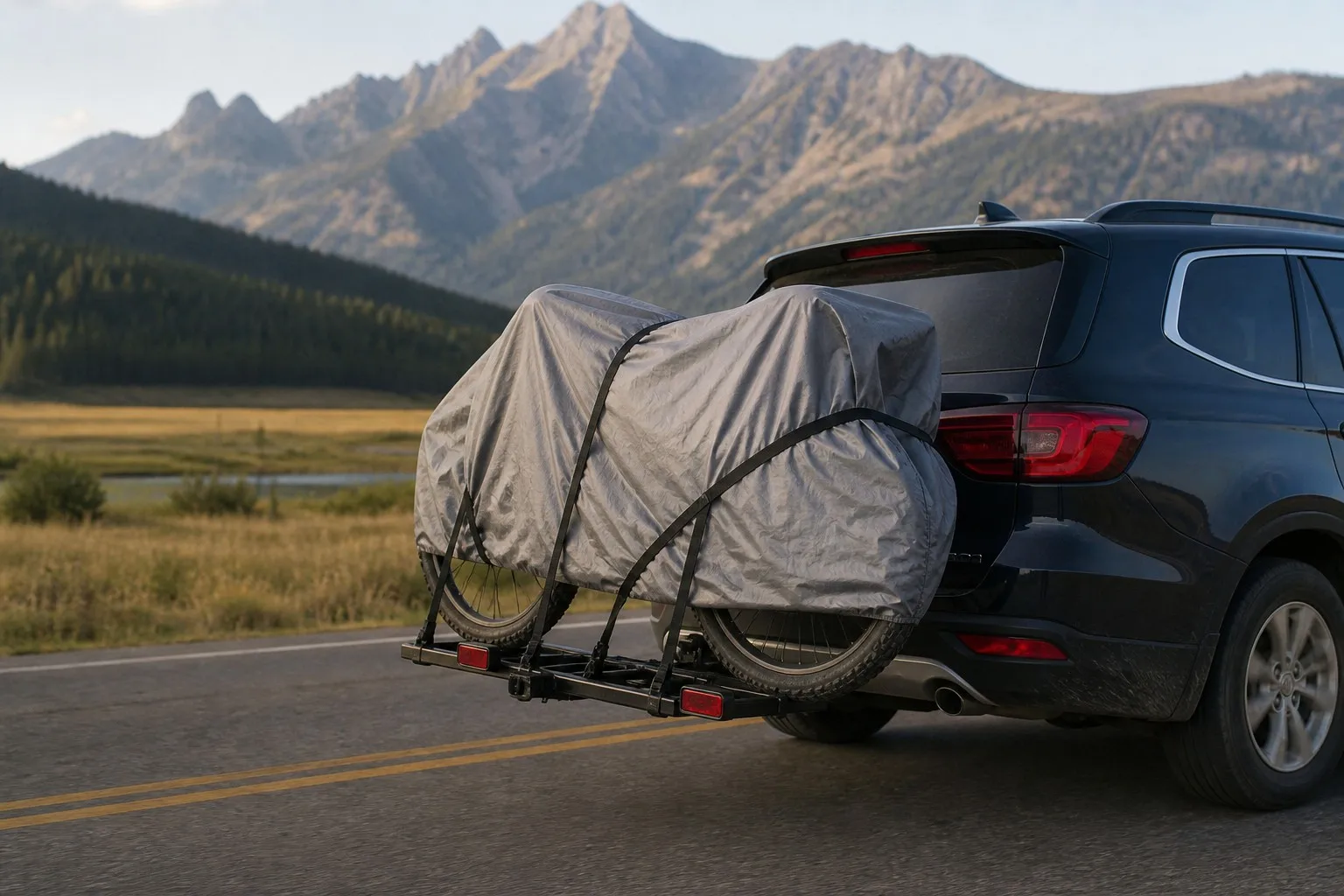 Bike Rack Travel Protection: How to Cover a Bicycle on an SUV