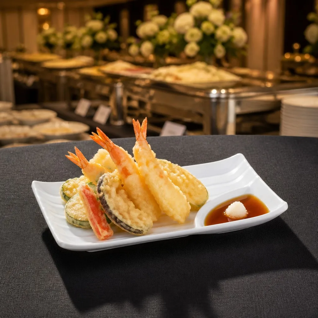 Banquet tempura scene