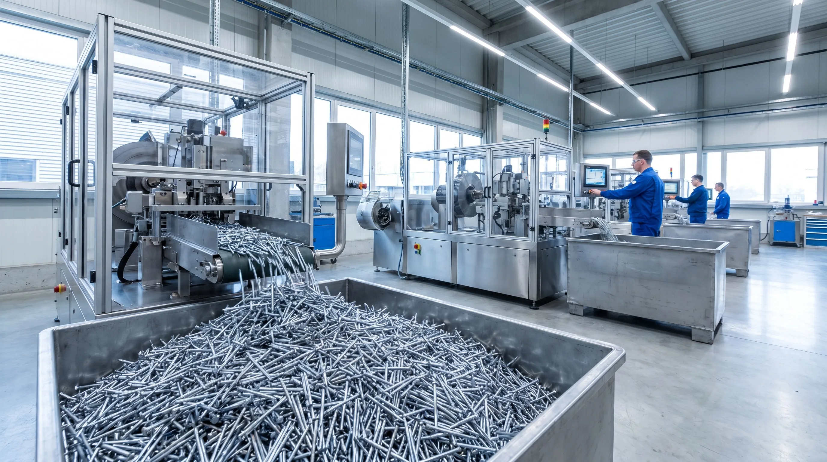 An&aacute;lisis de ganancias en la fabricaci&oacute;n industrial de clavos