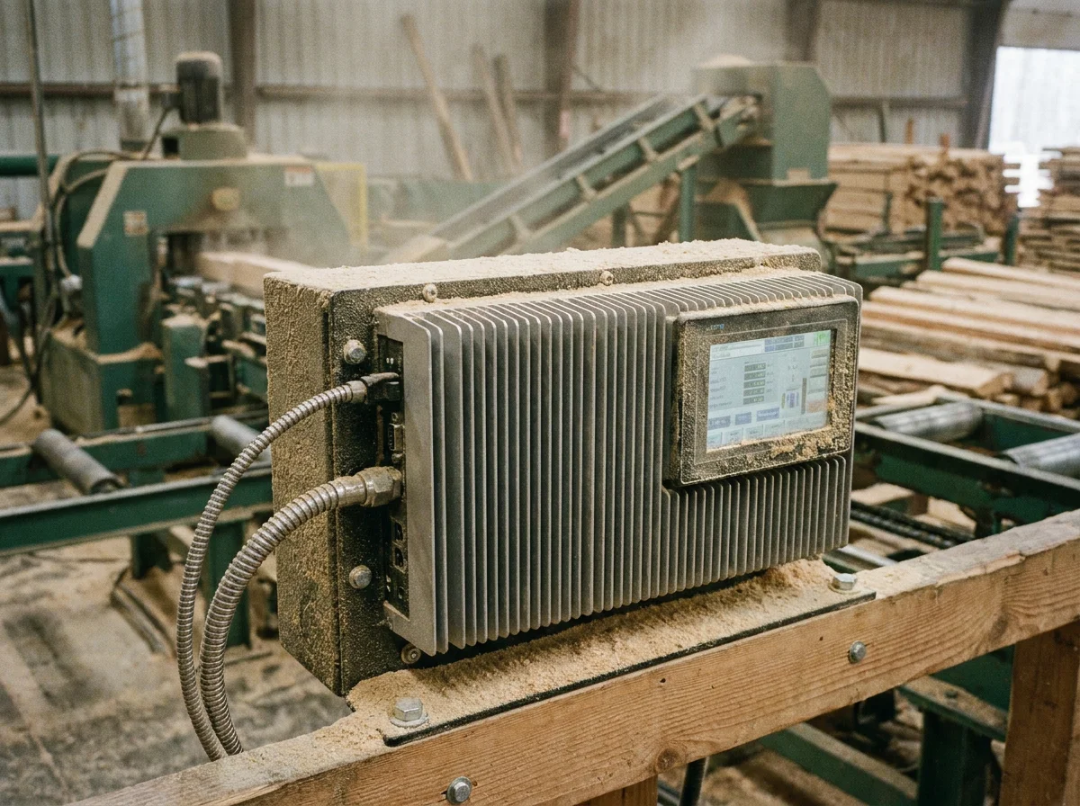 在多粉尘木材工厂运行的嵌入式电脑