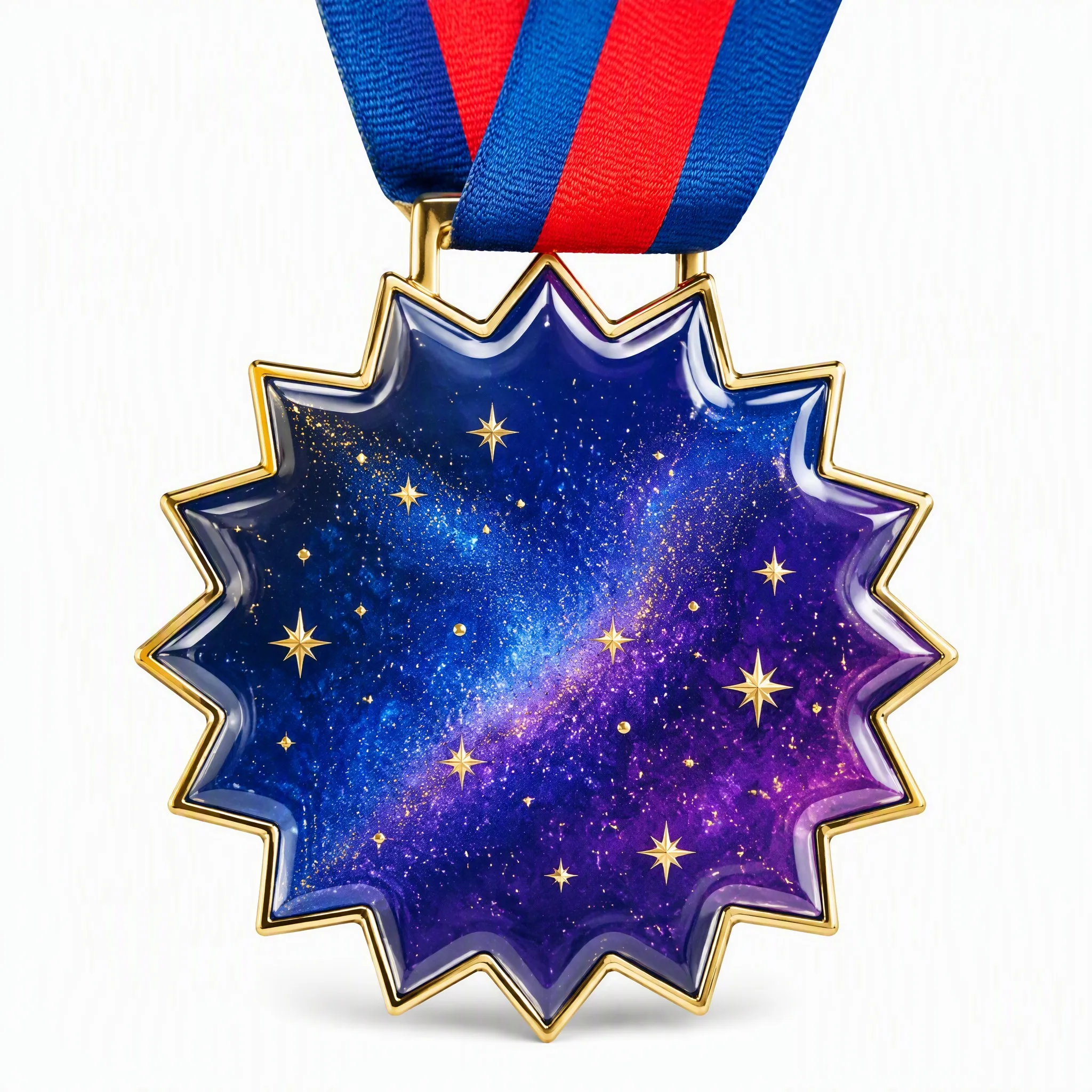 Custom UV Print Medal with Ribbon