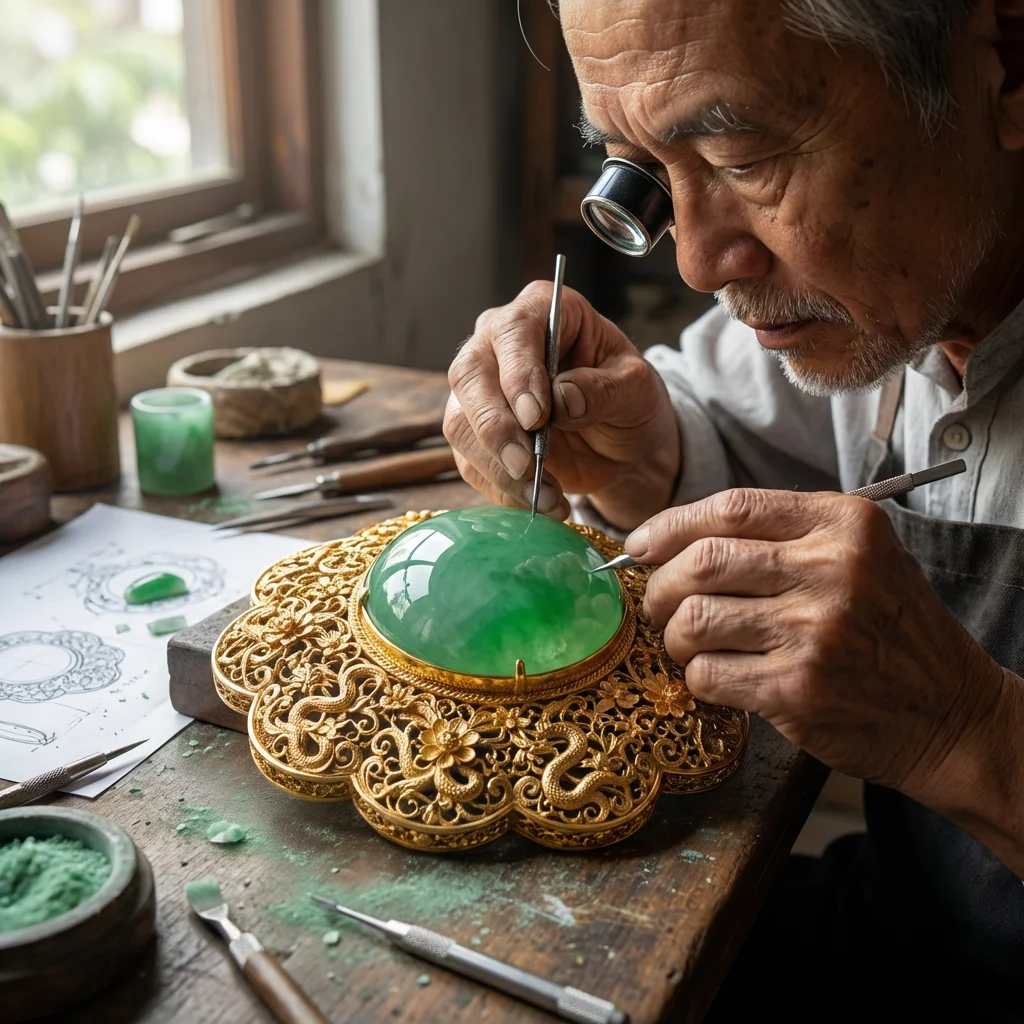 Imperial Filigree Inlay Box