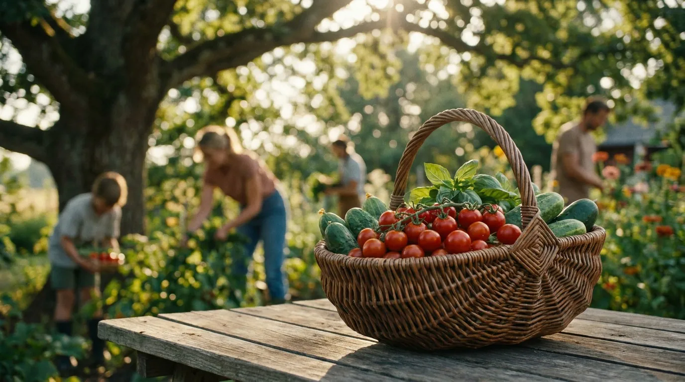 Peak summer harvest