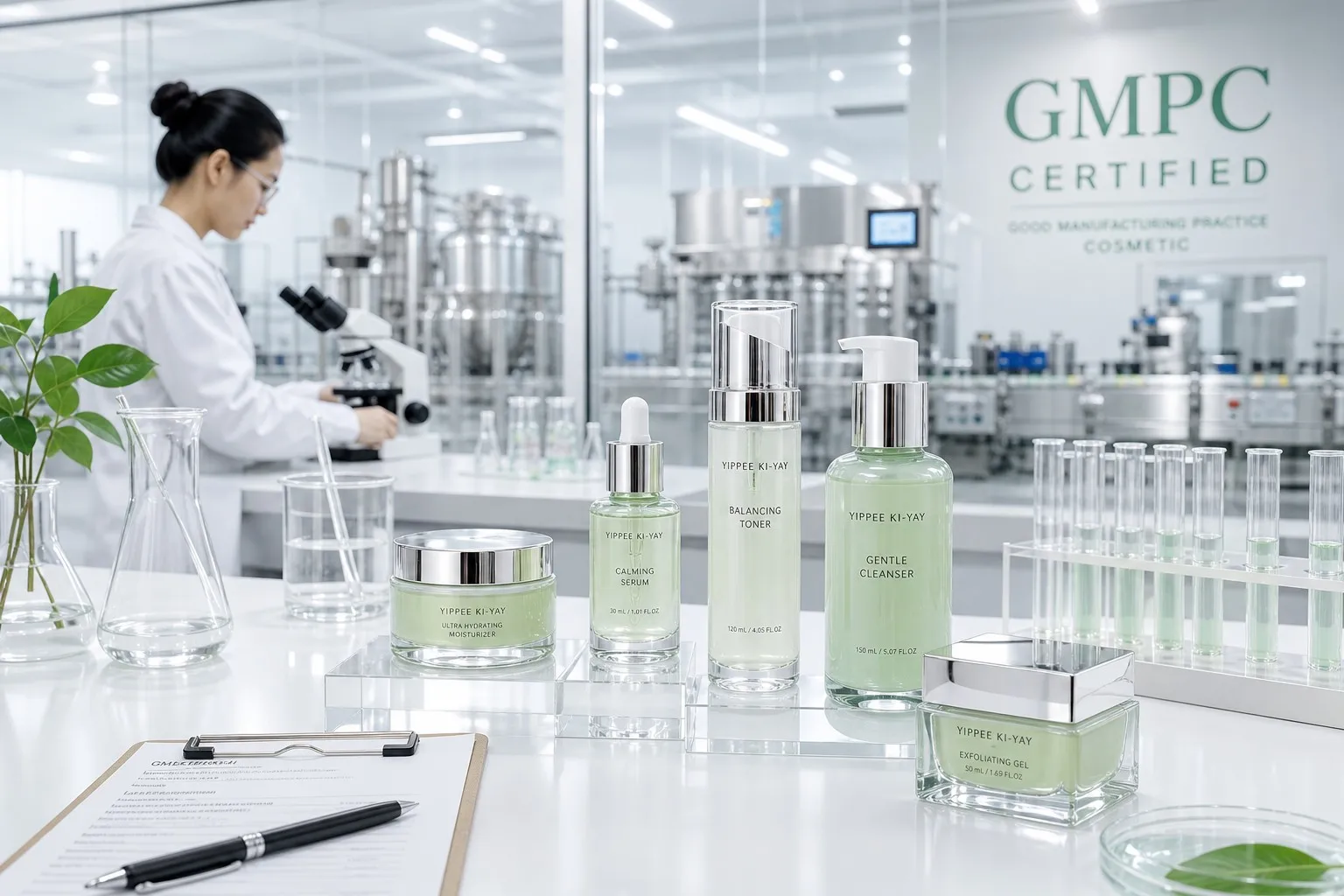 Chinese Private Label Cosmetics Advanced Laboratory
