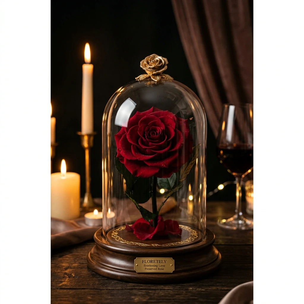 Preserved flowers as a lasting symbol of love and gratitude