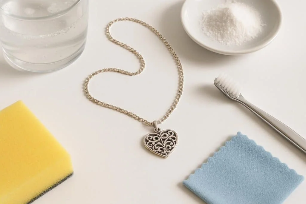 Professional cleaning of sterling silver Tibetan jewelry