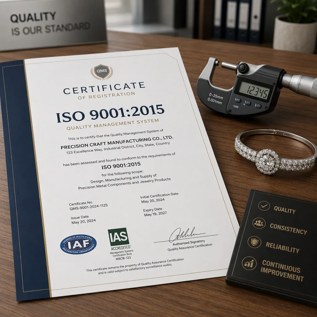 ISO 9001 Certification and Precision Tools