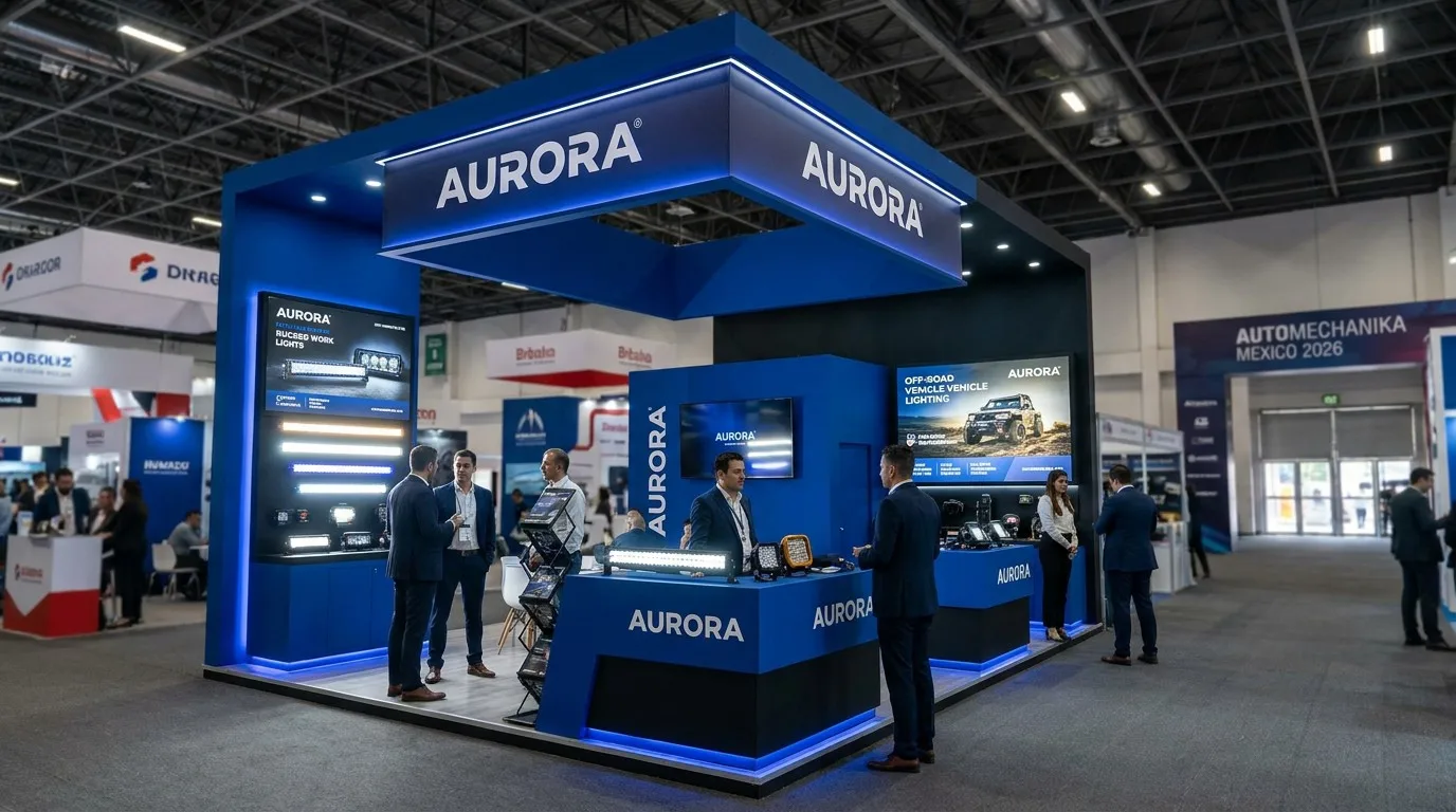 AURORA lädt Sie zur INA PAACE Automechanika Mexico 2026 ein –