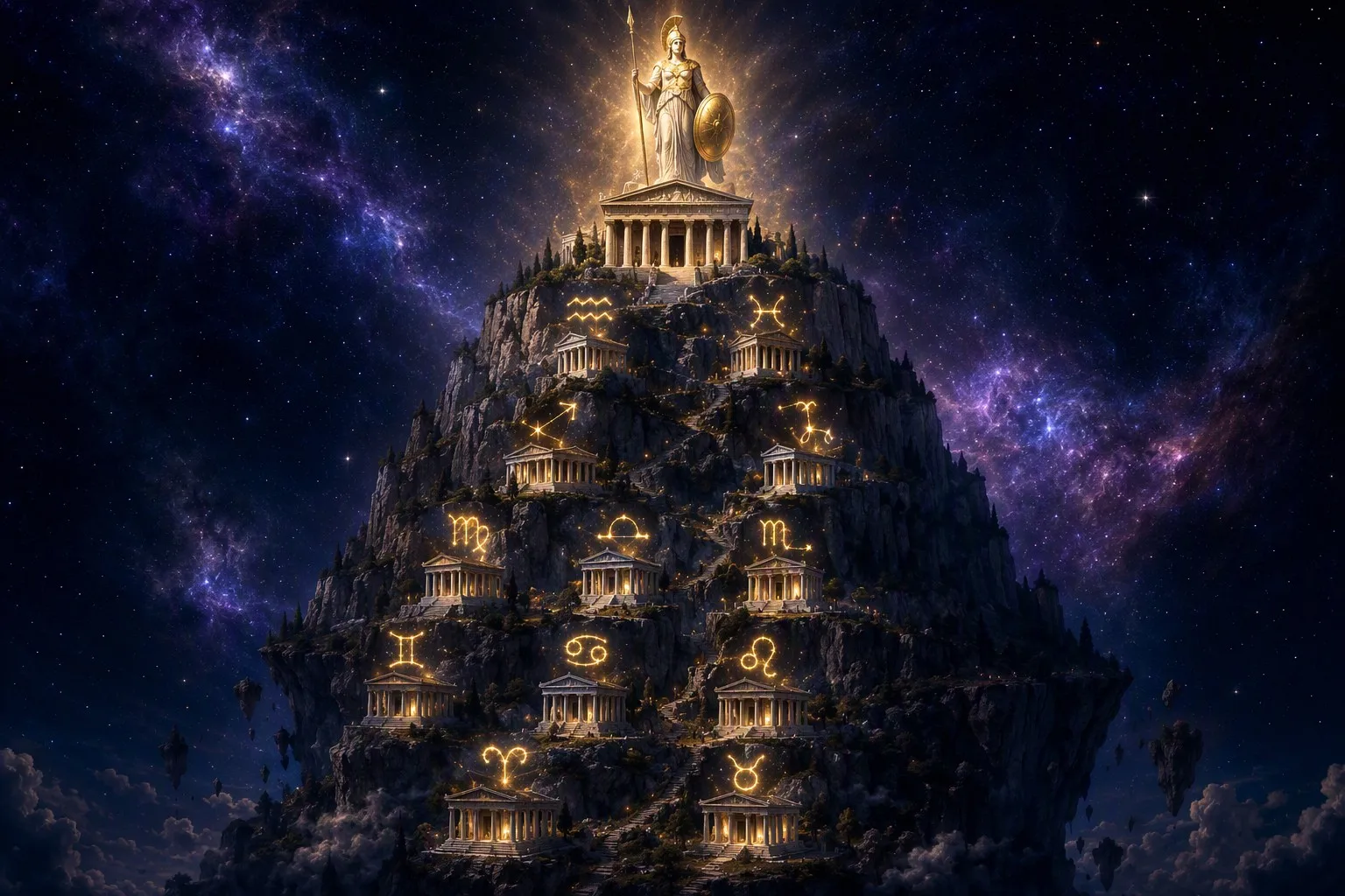 The Twelve Houses of the Zodiac