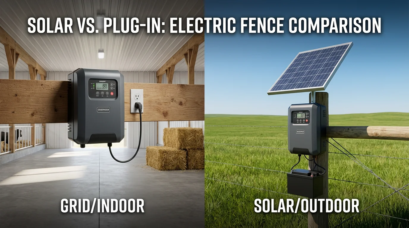 Solar vs Plug-in Electric Fence Comparison