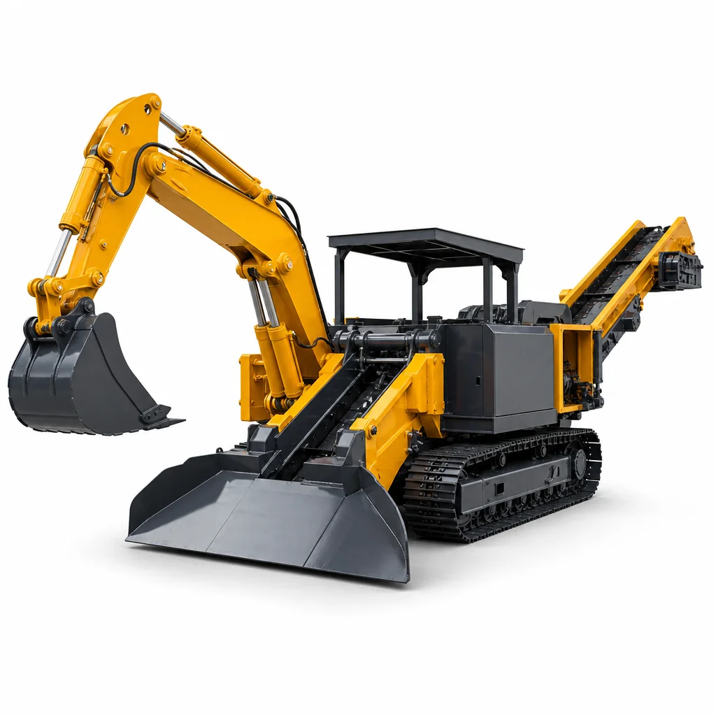 CSB/ZWY系列矿用履带式扒渣机 / CSB/ZWY-Series Crawler Mucking Loader (60–180 m³/h)