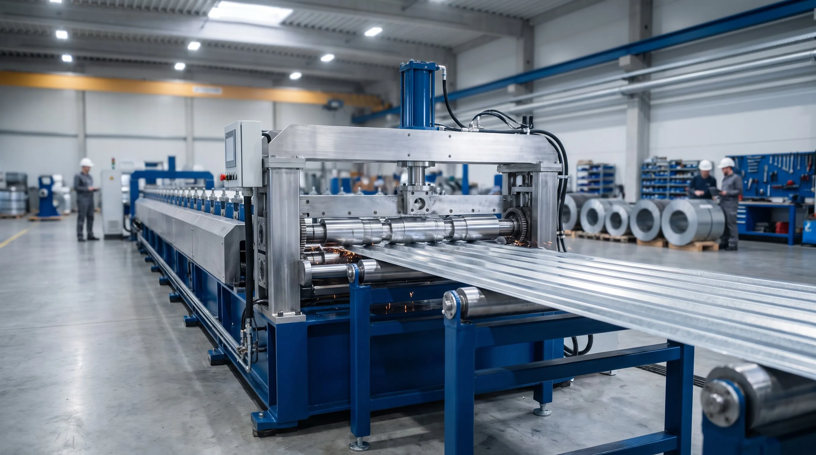 Xinnuo Advanced Grain Silo Roll Forming Production Line