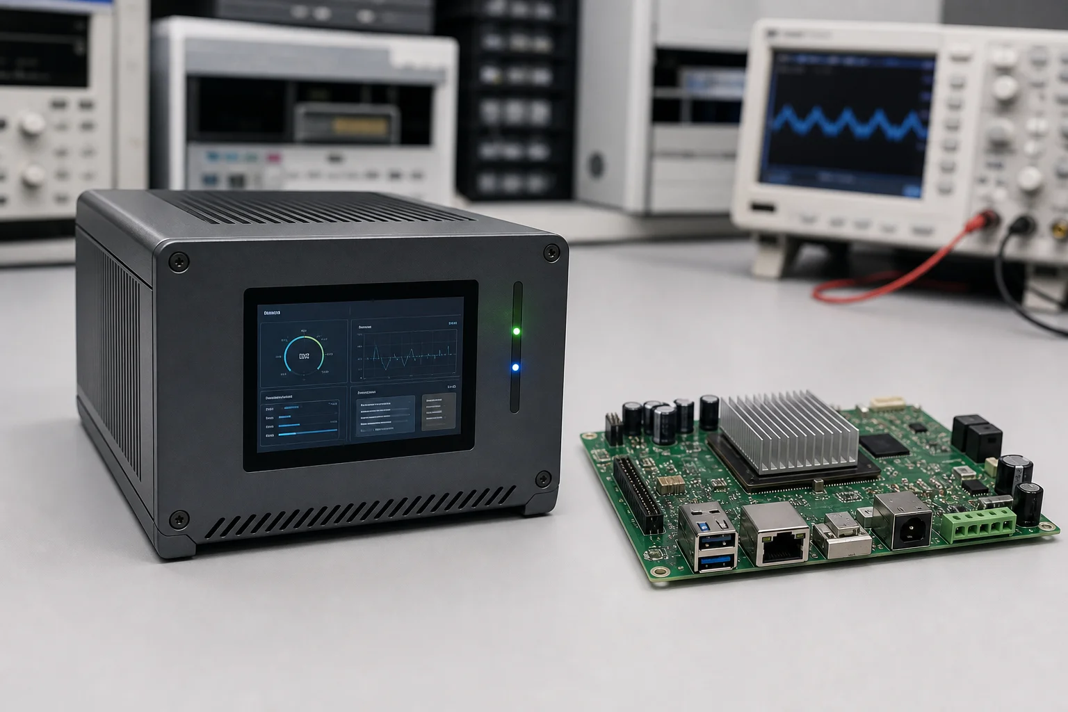 AI edge and smart hardware boards with high-density mixed technology assembly