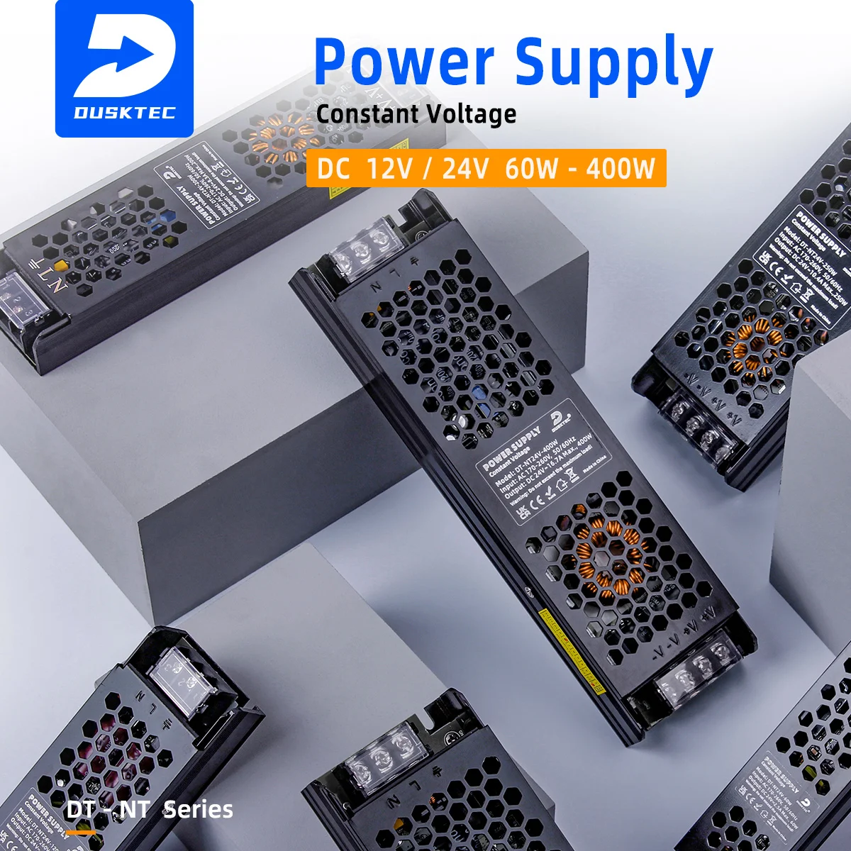 

Custom Constant Voltage 60-400W 5-33.3A AC 100-260V DC 12V 24V 100 watts 300w 400w impact Led Power Supply Transformer Driver
