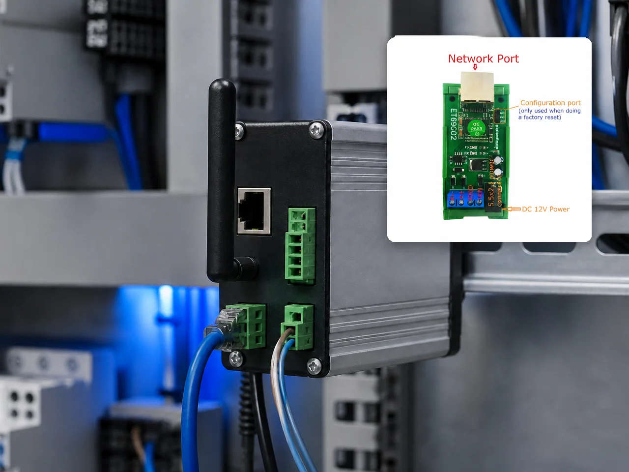 Industrial communication module