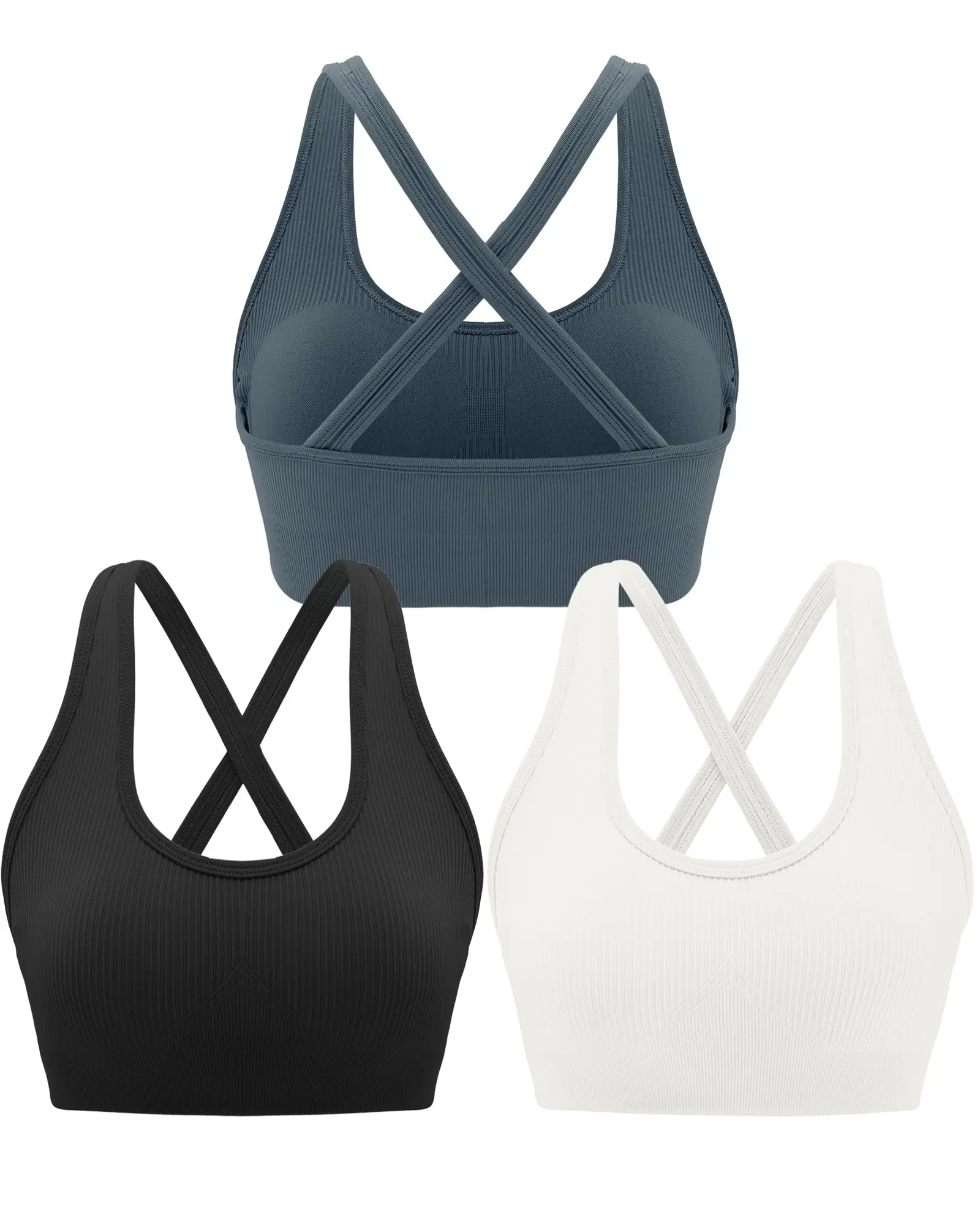 High-Impact支撑交叉肩with Sports Bra