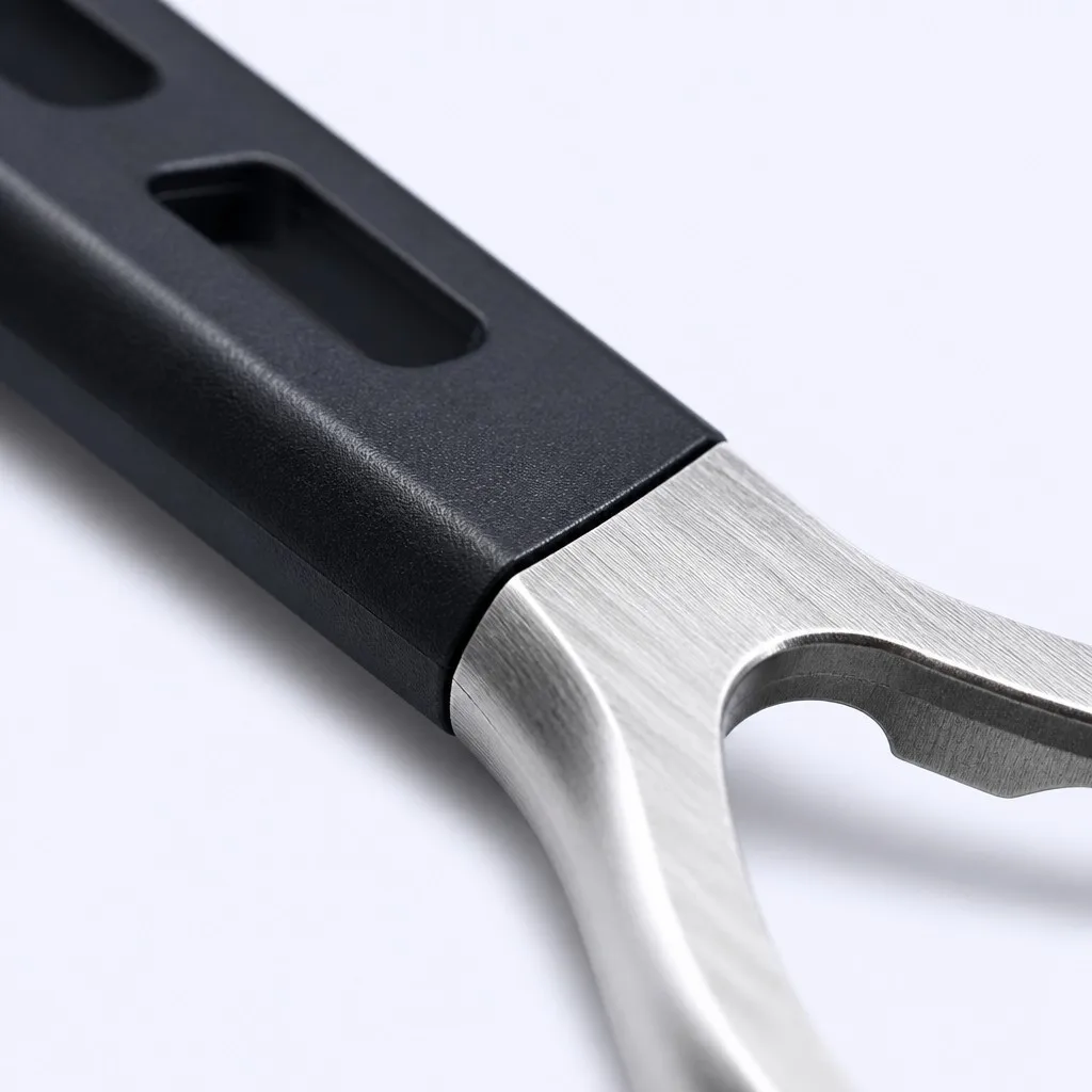 Matte black vs stainless steel material texture detail