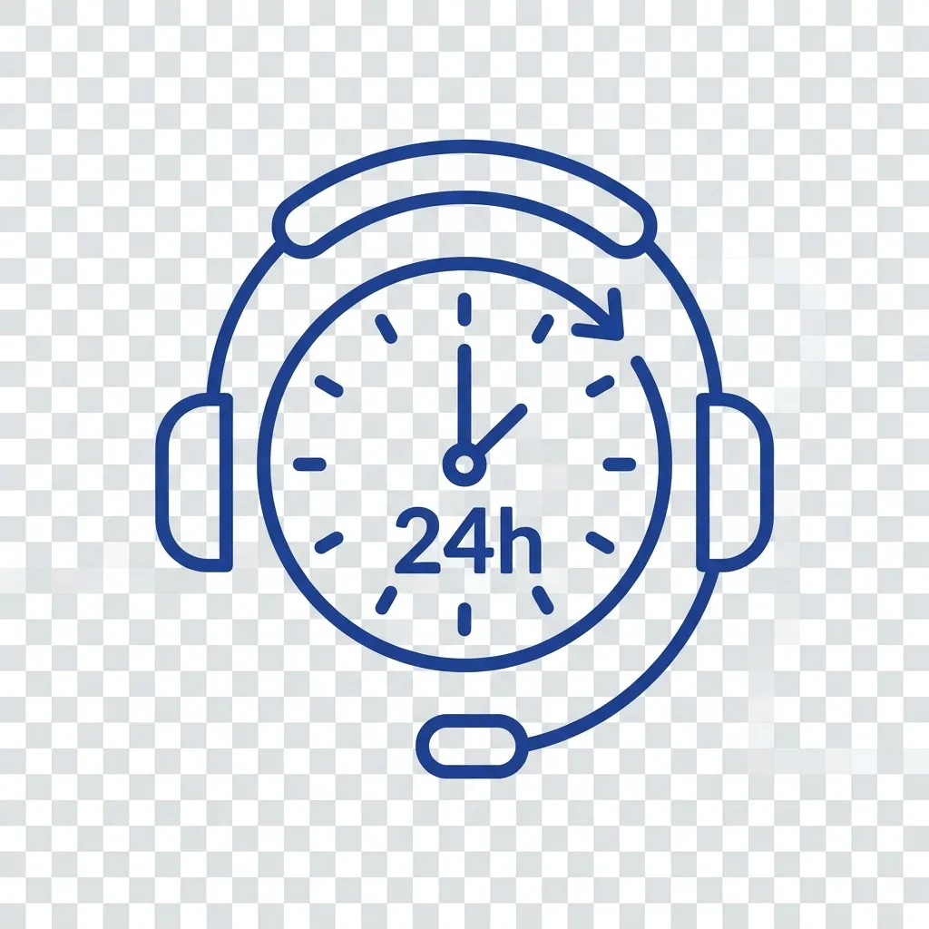 24-hour after-sales support
