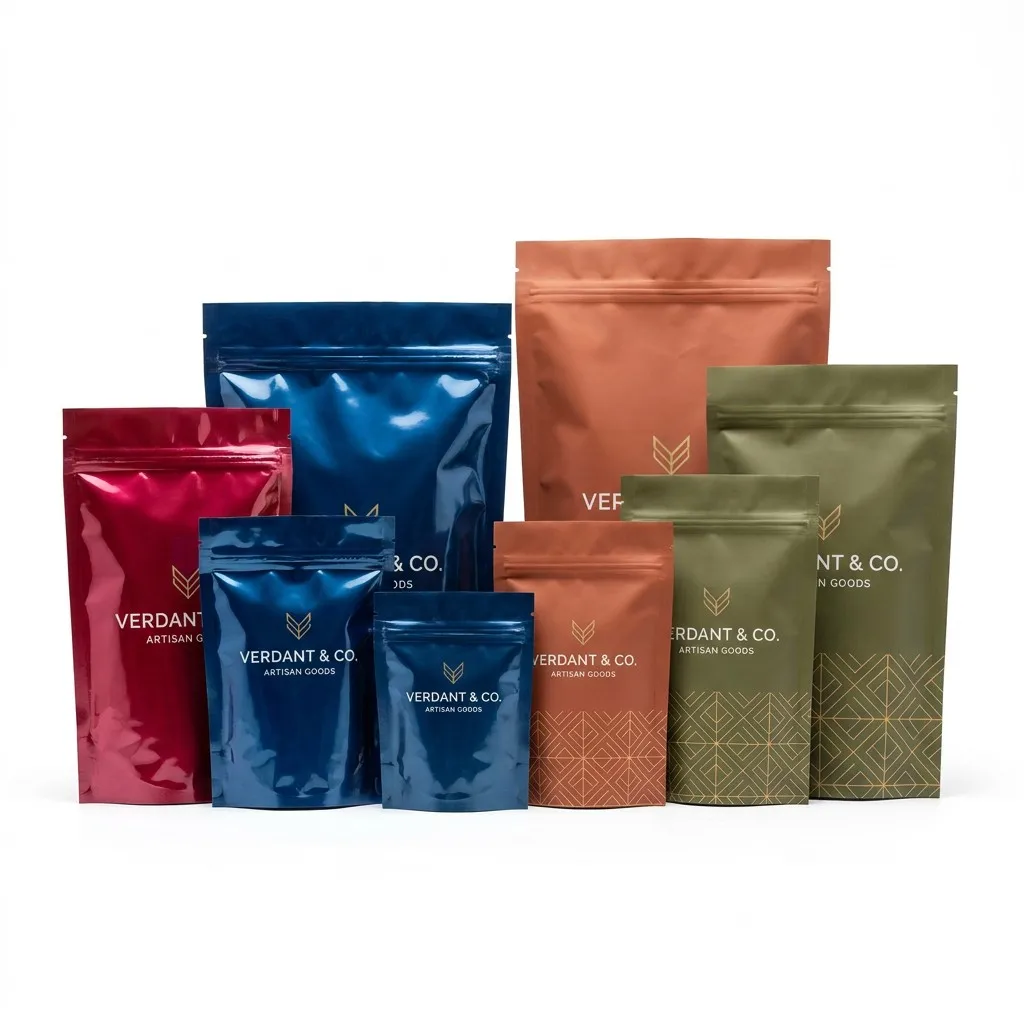 Custom Stand Up Pouches main product image