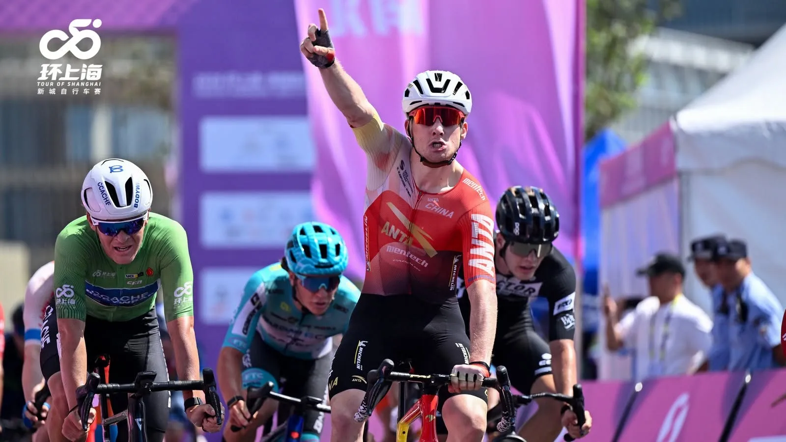 Jesper Rasch wins the final stage of the Tour of Shanghai 2026