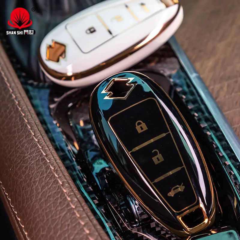 

2022 New Fashion Soft Durable Colorful TPU Car Key Cover For Suzuki