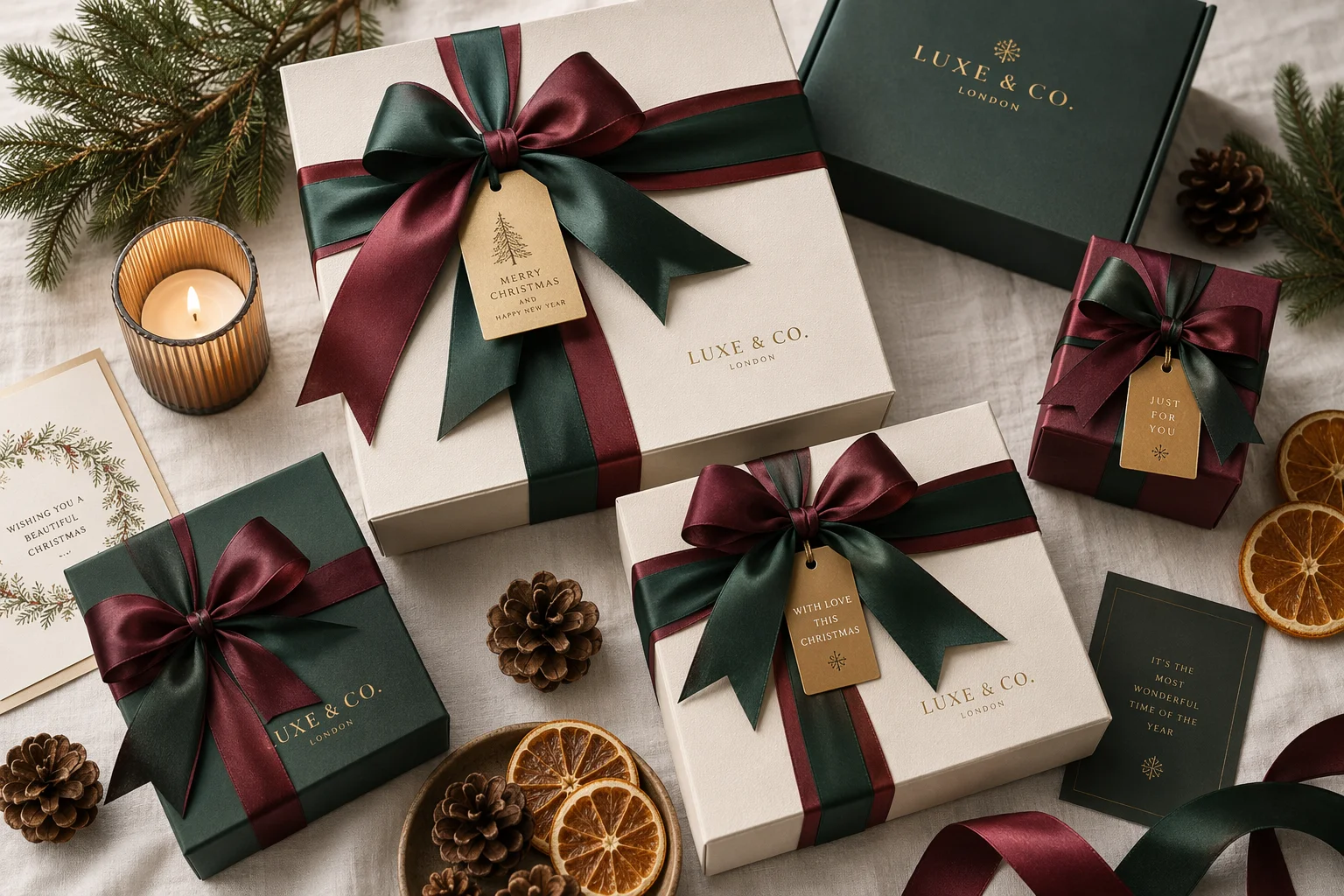 Christmas ribbon