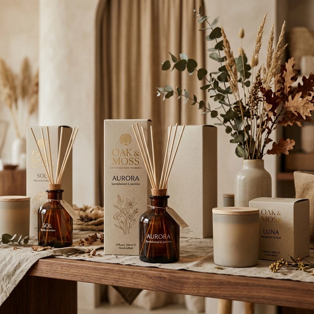 Eco-friendly fragrance packaging luxury 2026