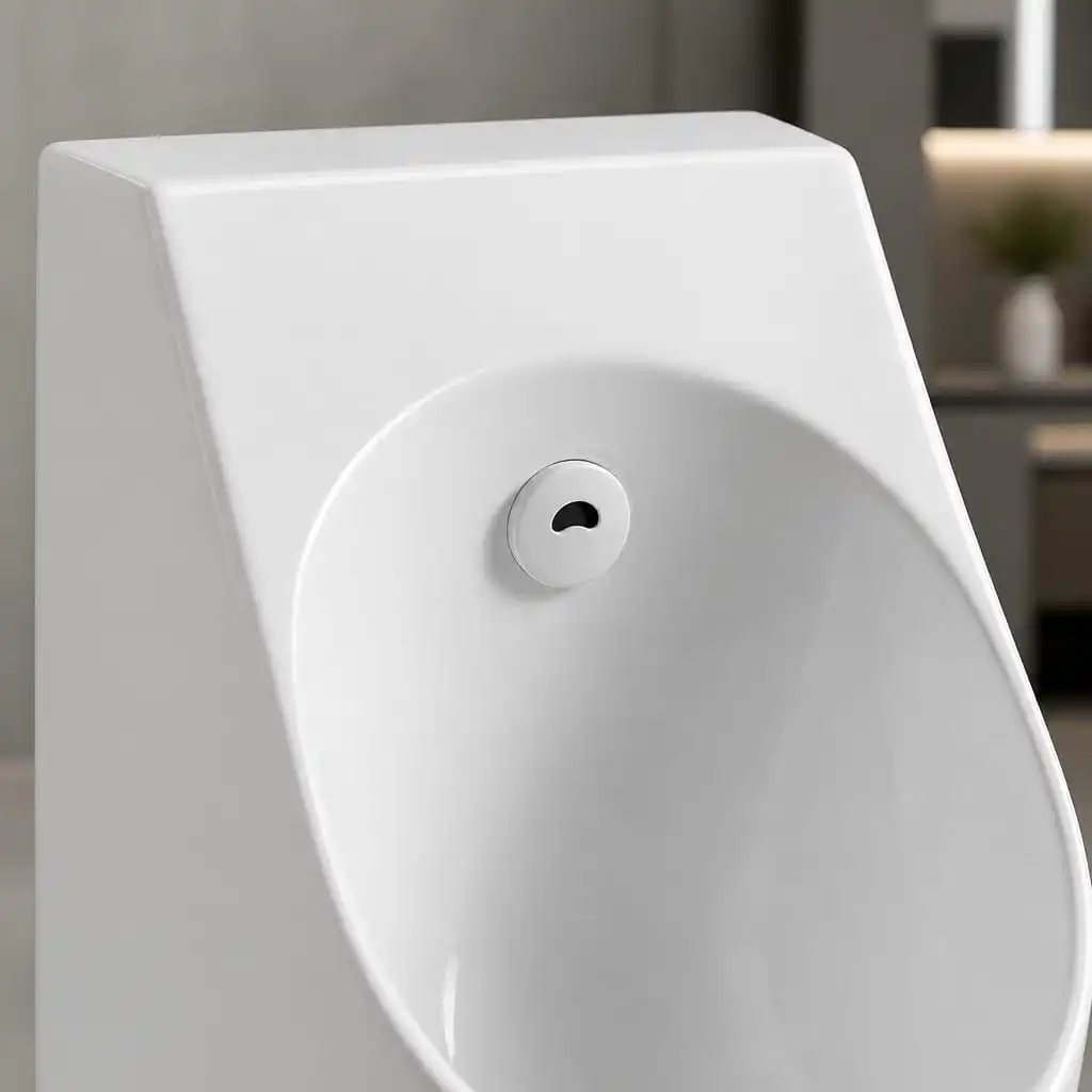 High Back Sensor Urinal Model 66 245 Recessed Sensor Eye Close-up sensor-wall-urinal-245-sensor-detail