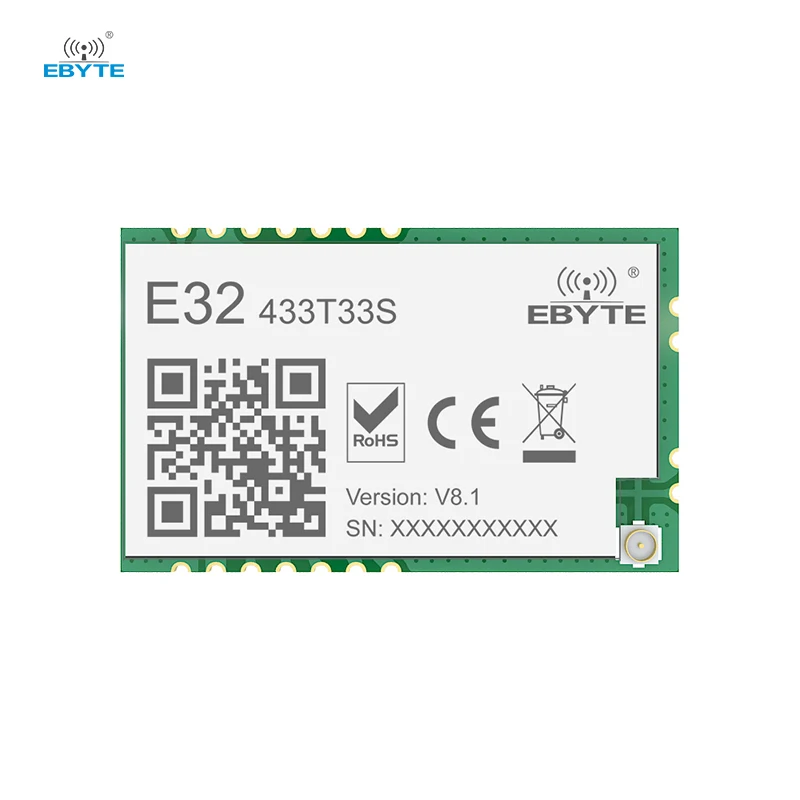 

Ebyte OEM ODM E32-433T33S hot 433nhz 12km LoRa Spread Spectrum Wireless Serial Port Module lora input module