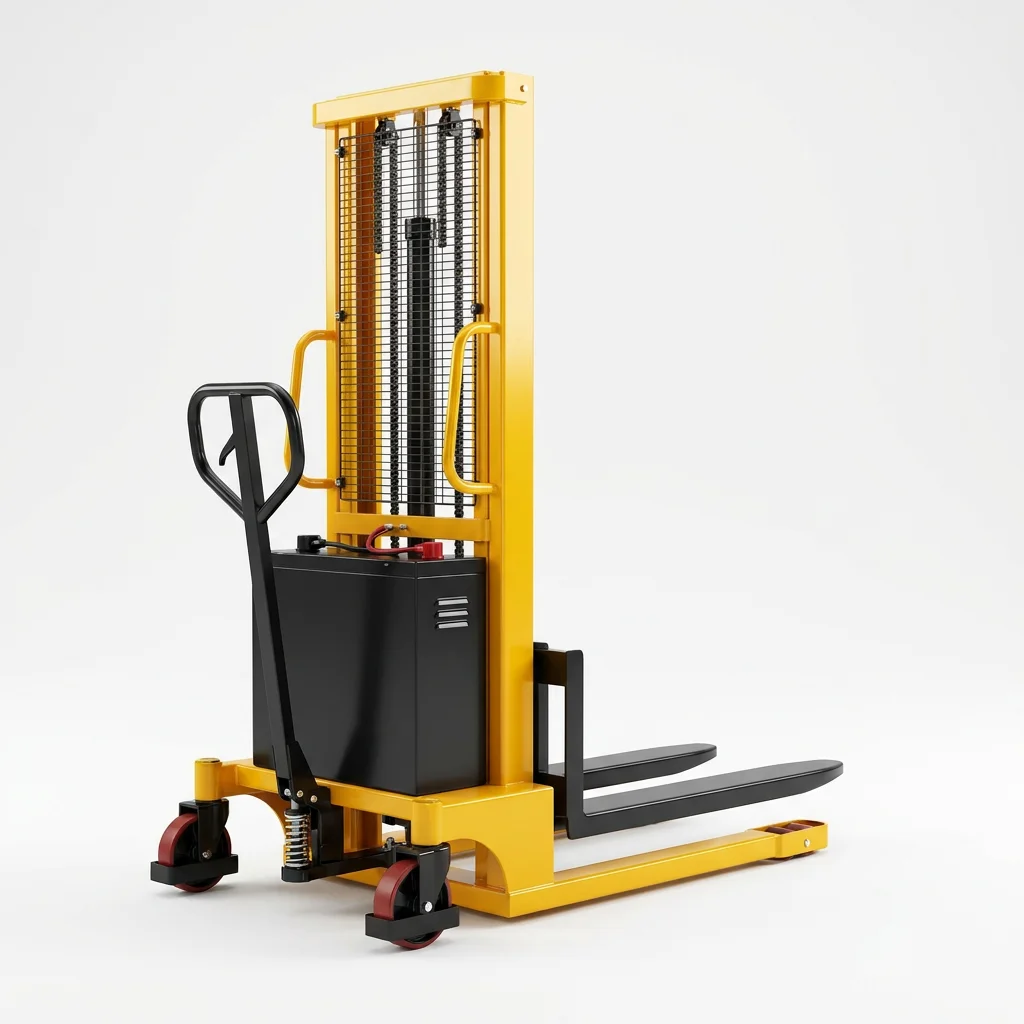 CDD-S Semi-Electric Pallet Stacker Model