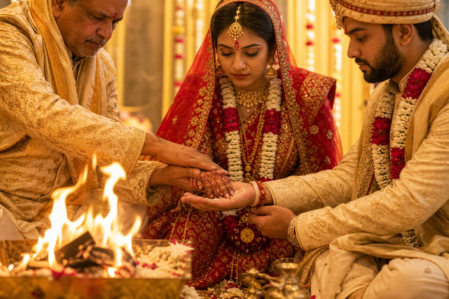 Kanyadaan Ritual in Hindu Matrimony