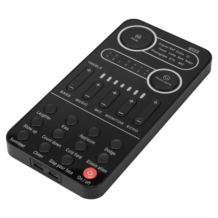 

K9 Set Sound Card Voice Changer Game Live Broadcast Mobile Phone Computer Sound Card