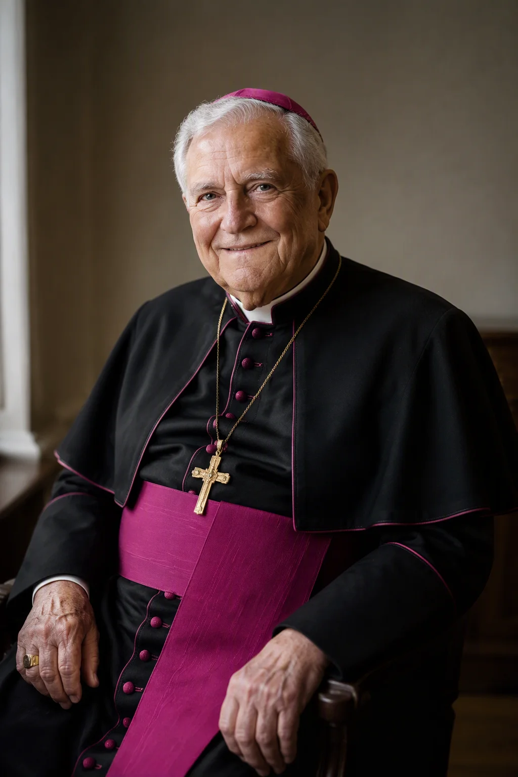 Monseñor Drago Balvanovic, párroco (imagen referencial)