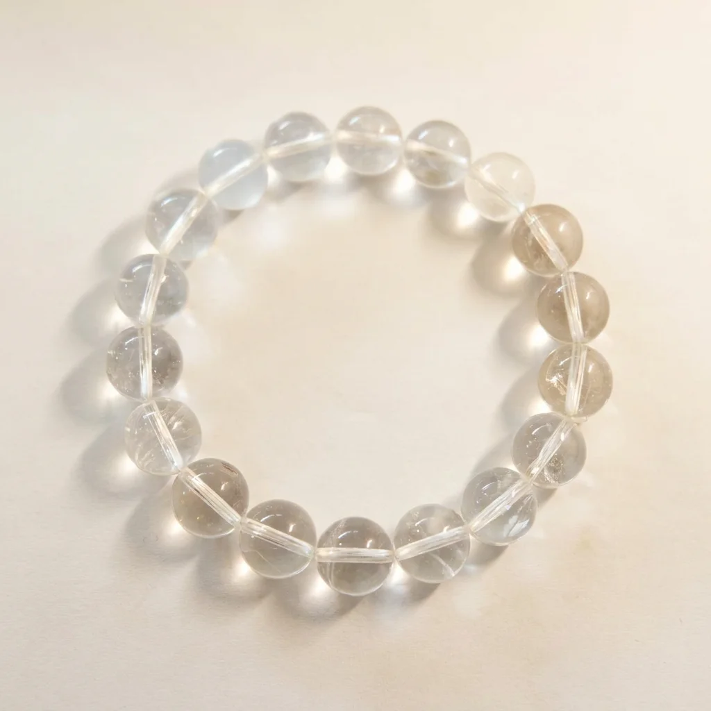 Clear Quartz Clarity Intention Bracelet