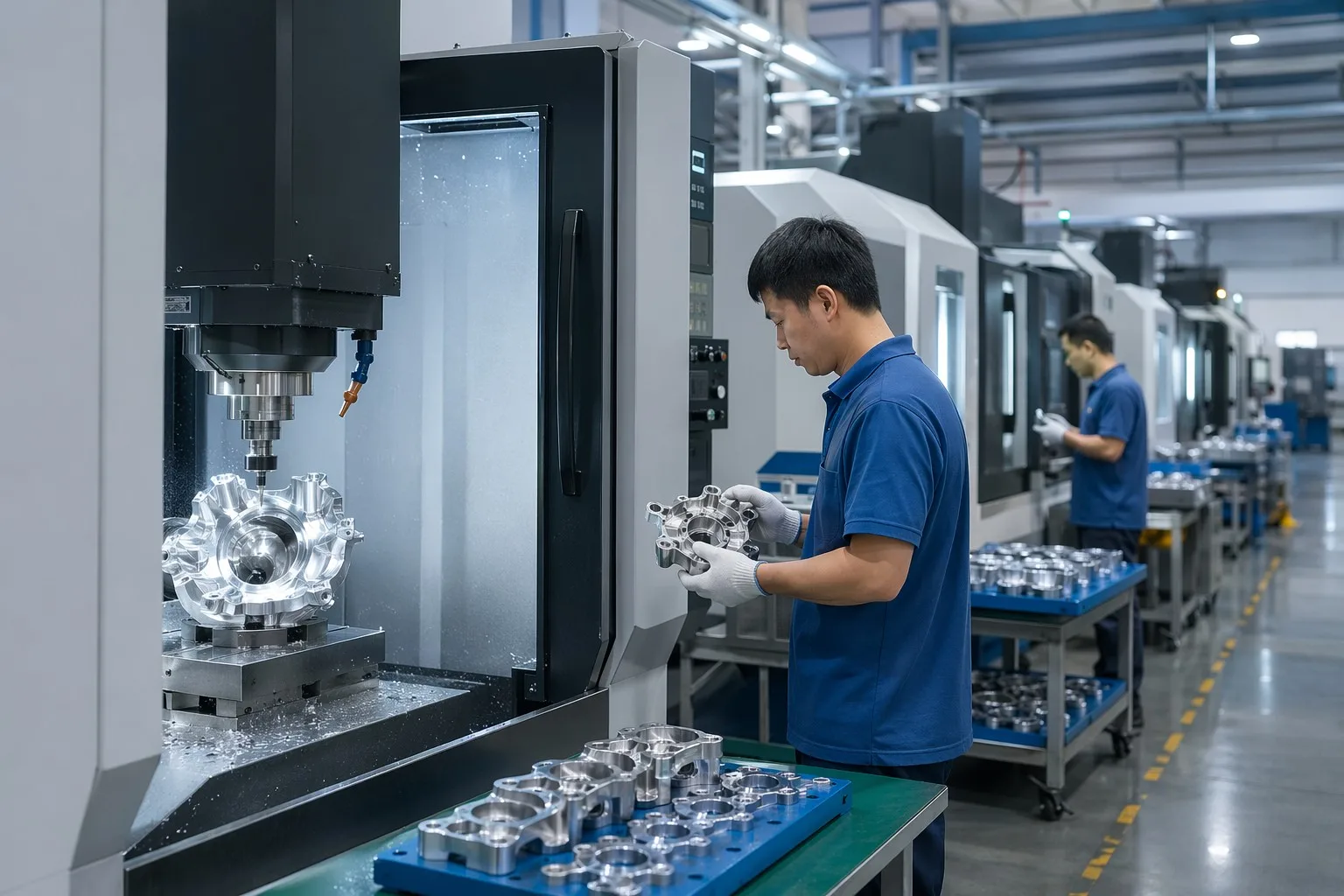 CNC Factory Floor